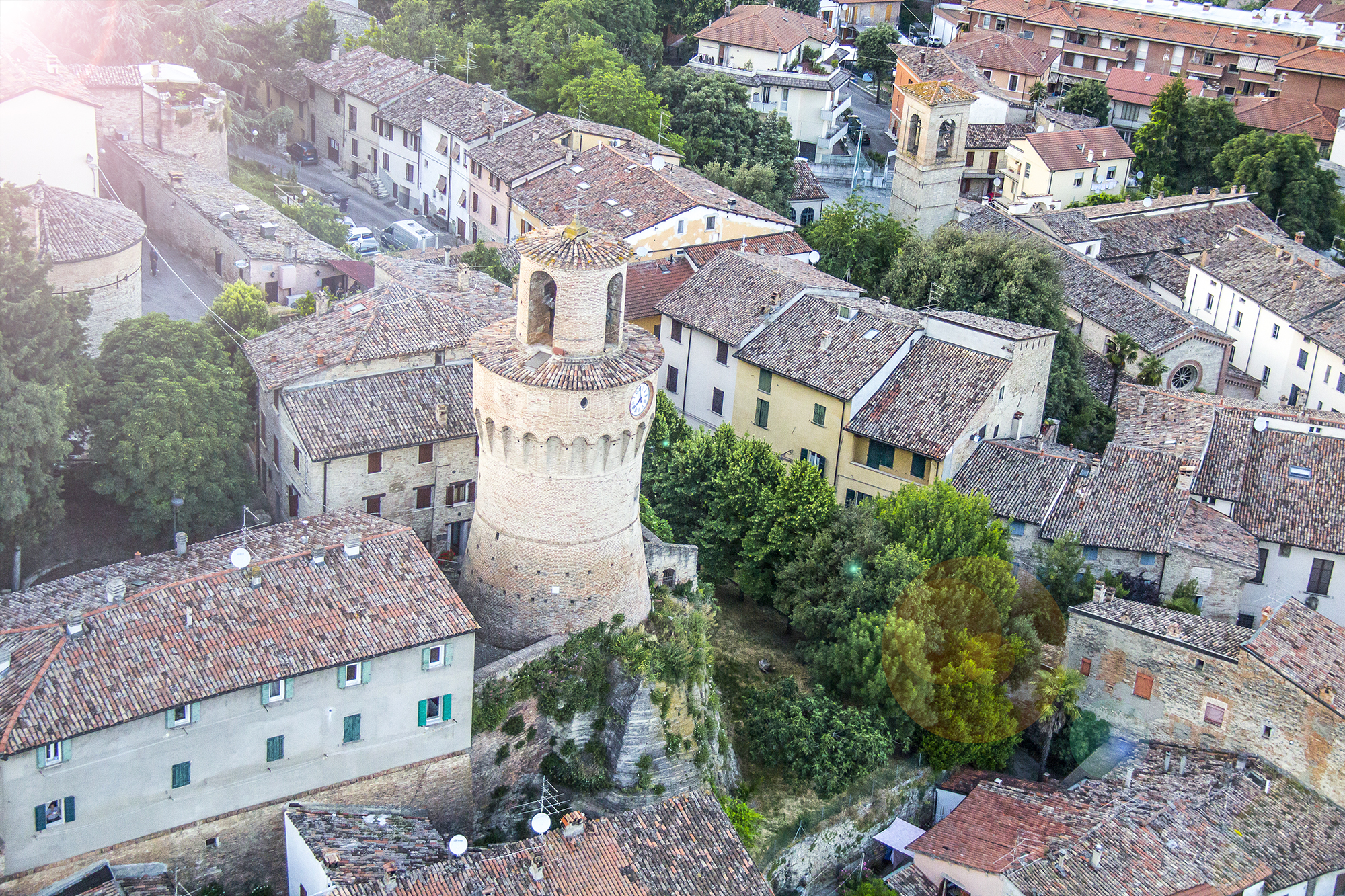The Bell Tower of Castrocaro Terme