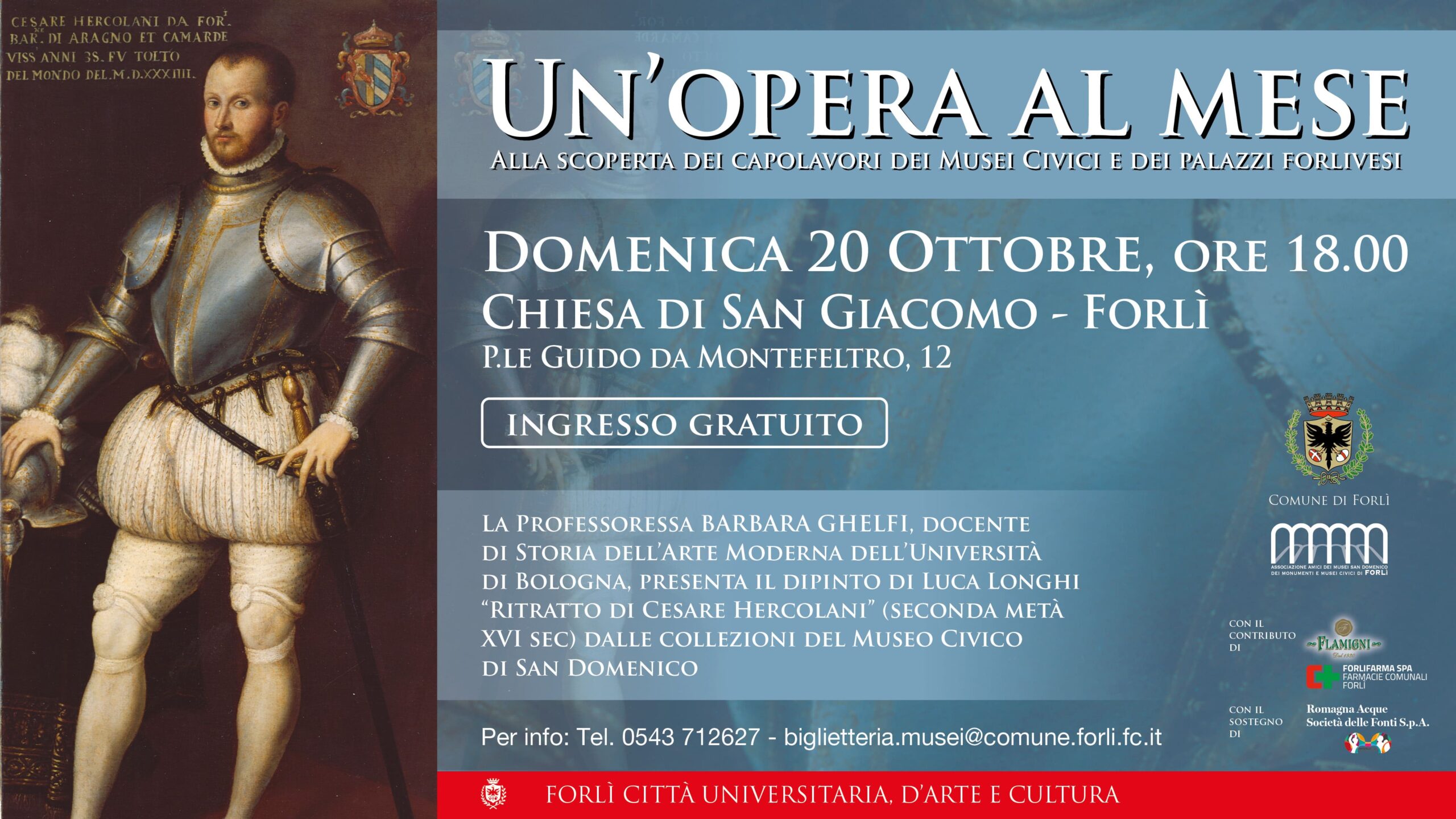 Un’Opera al mese – Ritratto di Cesare Hercolani